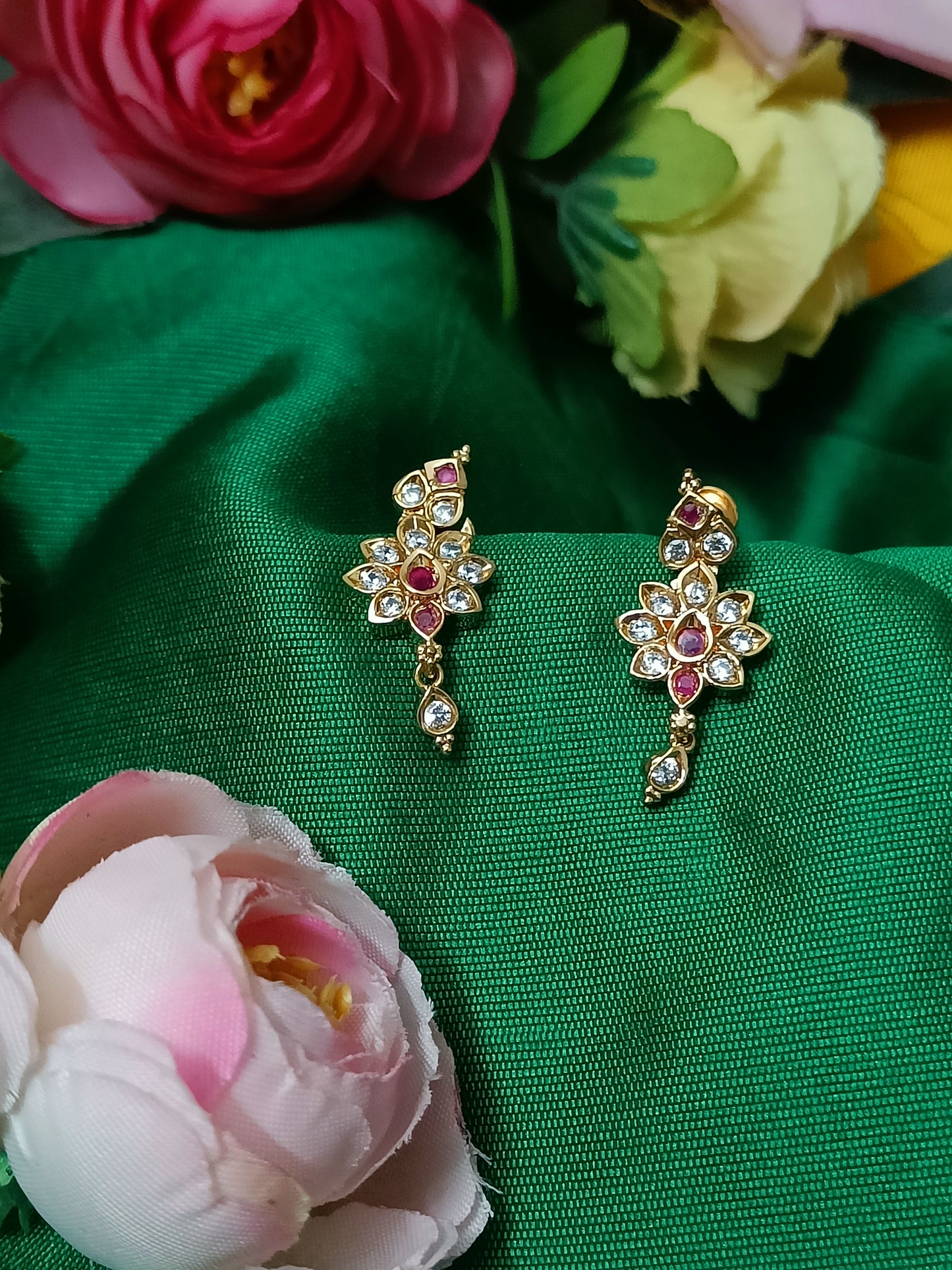 Premium Quality Impon Panchaloha Dangle Earrings