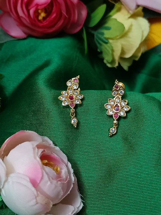 Premium Quality Impon Panchaloha Dangle Earrings