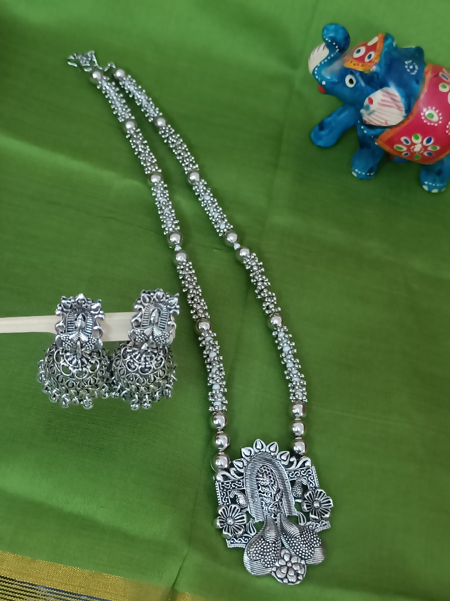 Oxidised Jewellery Set